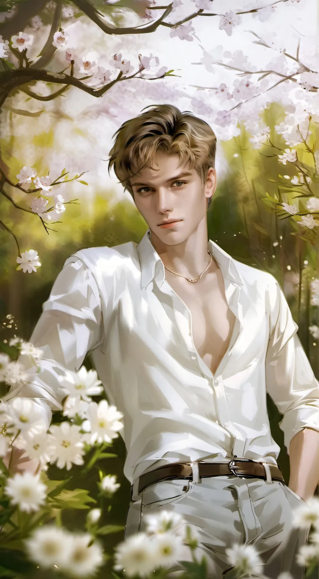 ai character: Un miltimillonario background