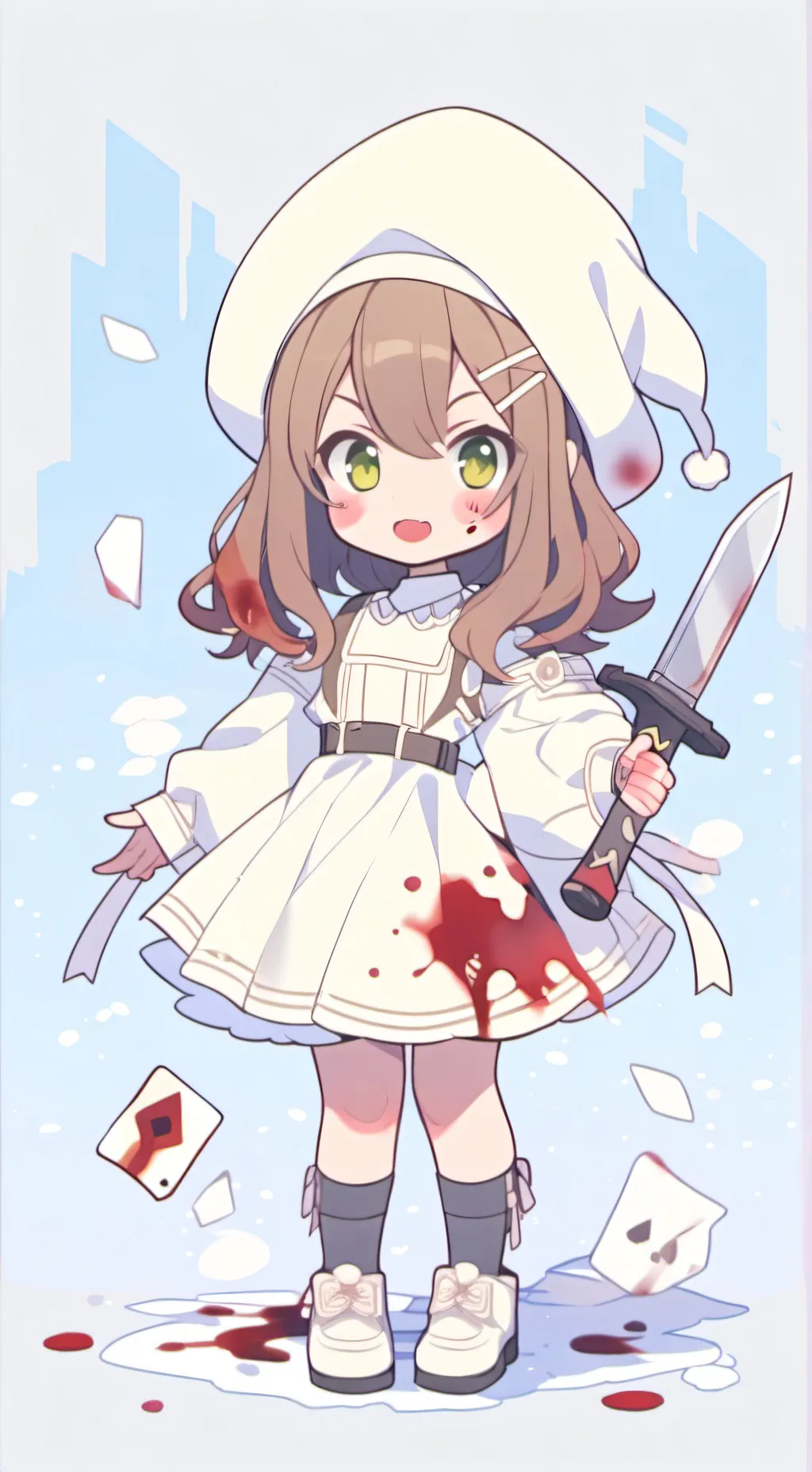 ai character: serenity  background