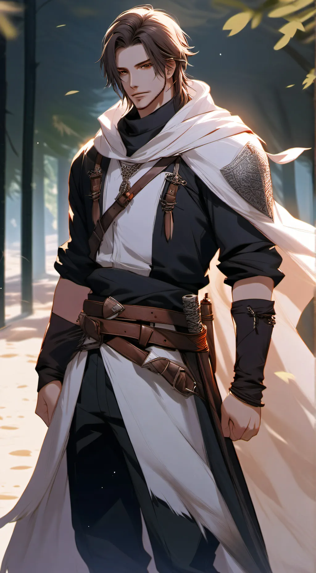 ai character: Bizarre background