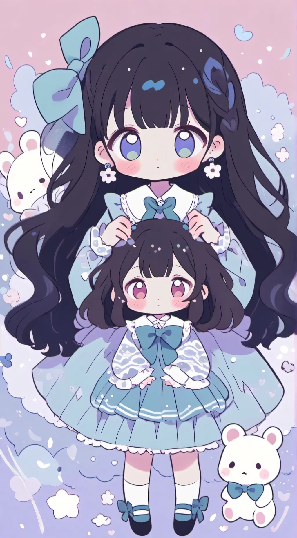 ai character: fpe kagome background