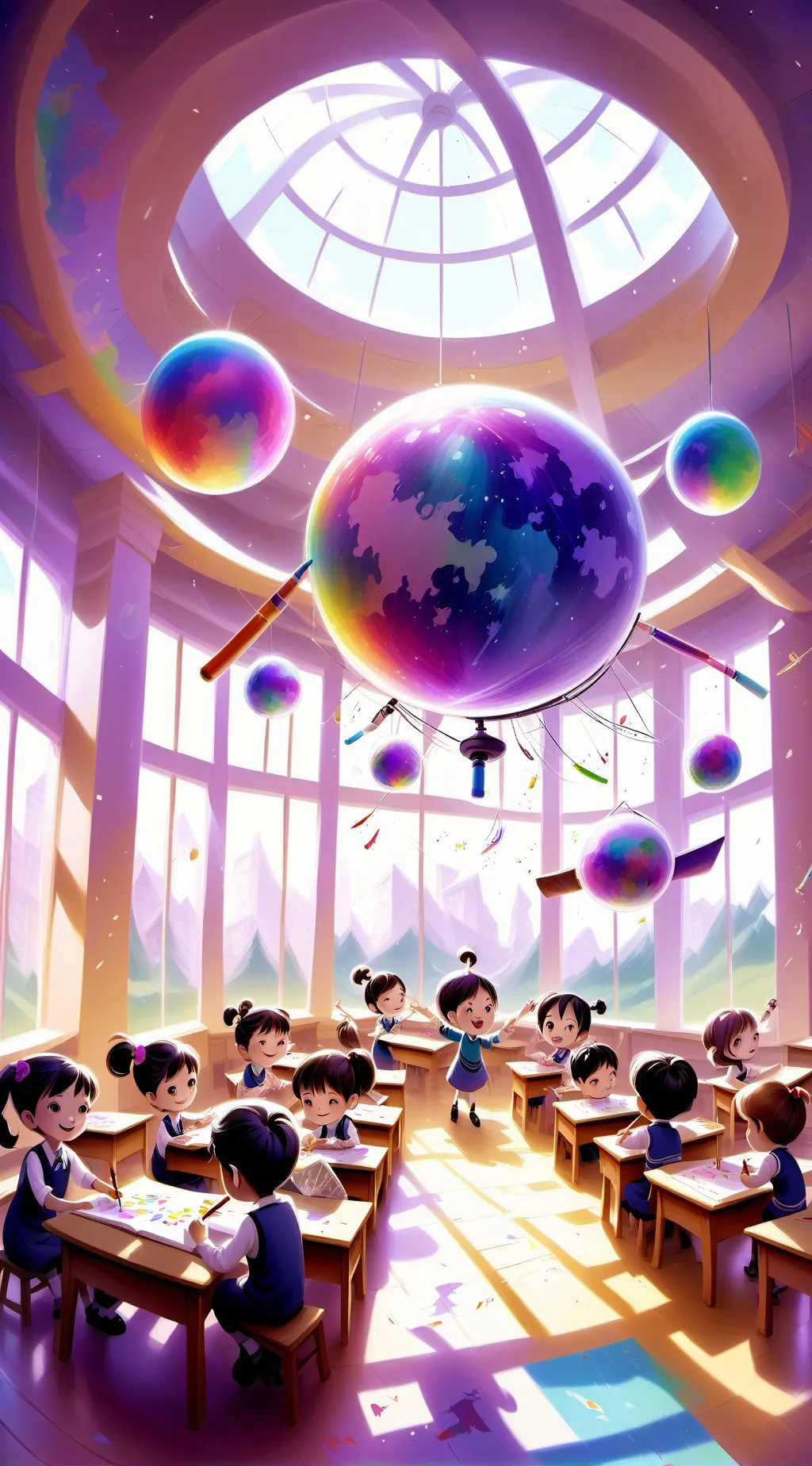 Talkie AI - Chat with Kindergarten class