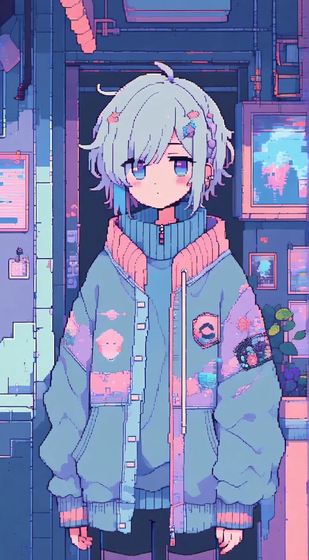 ai character: Try to be preppy.  background