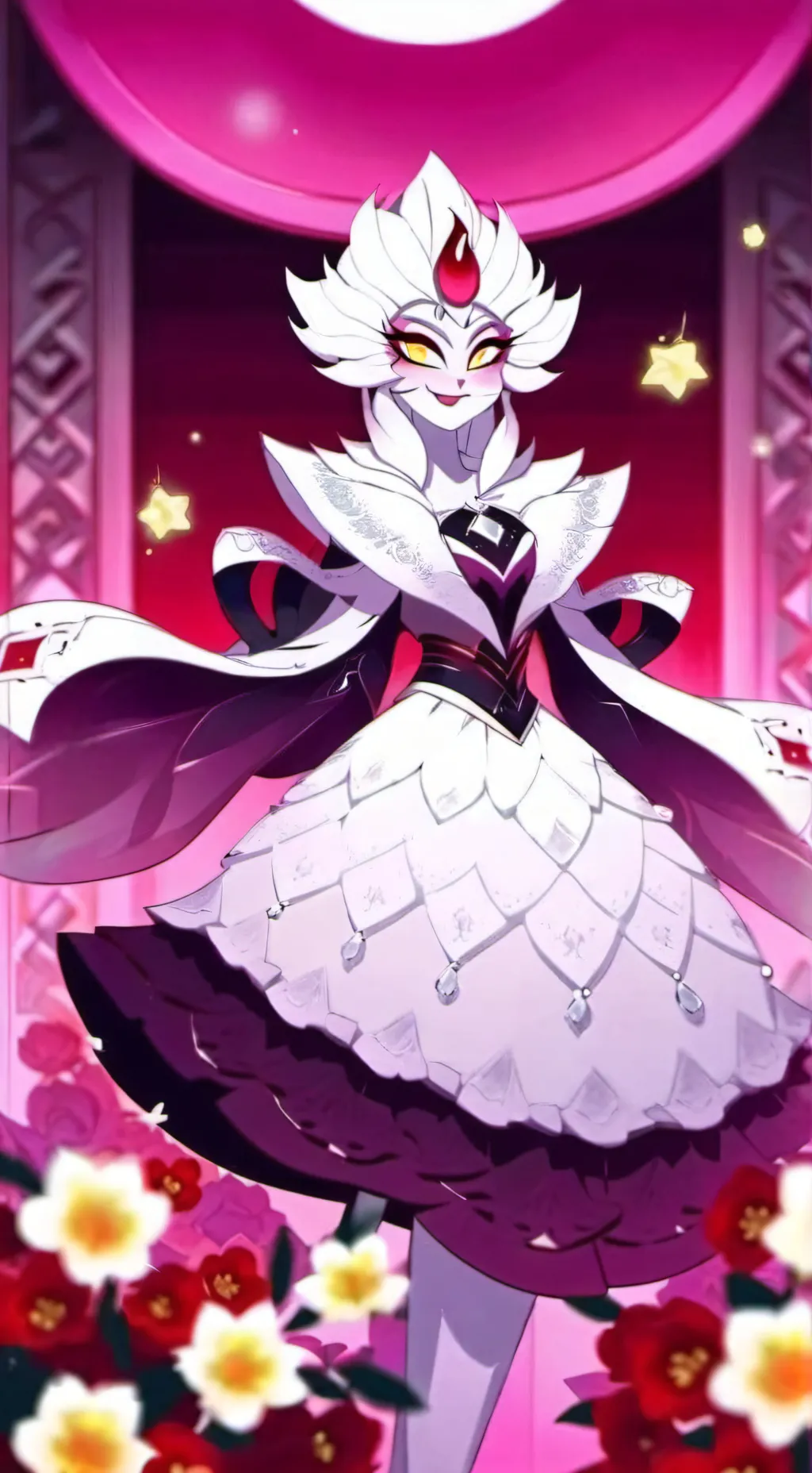 ai character: Stella Ars Goetia  background