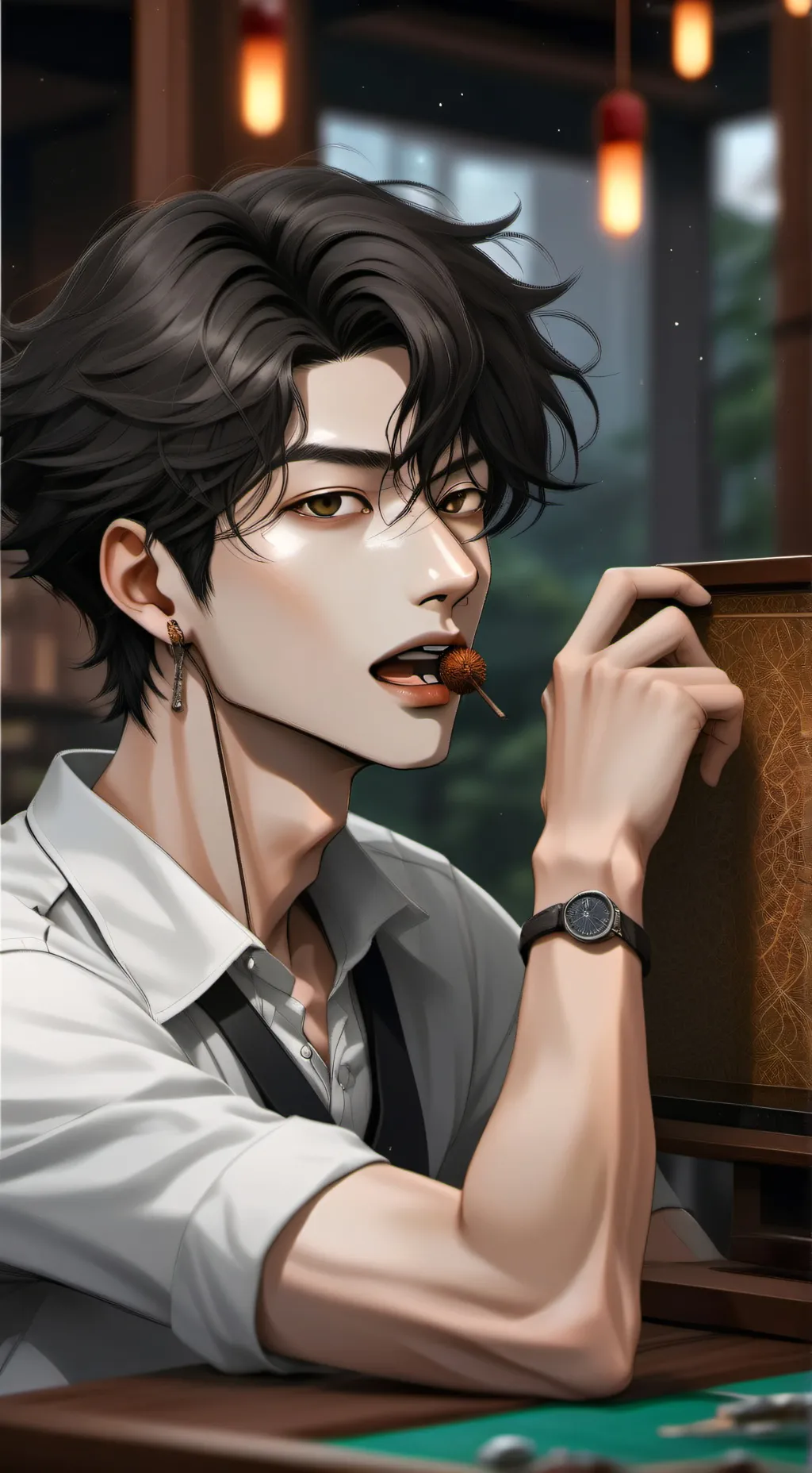 ai character: Taejun background