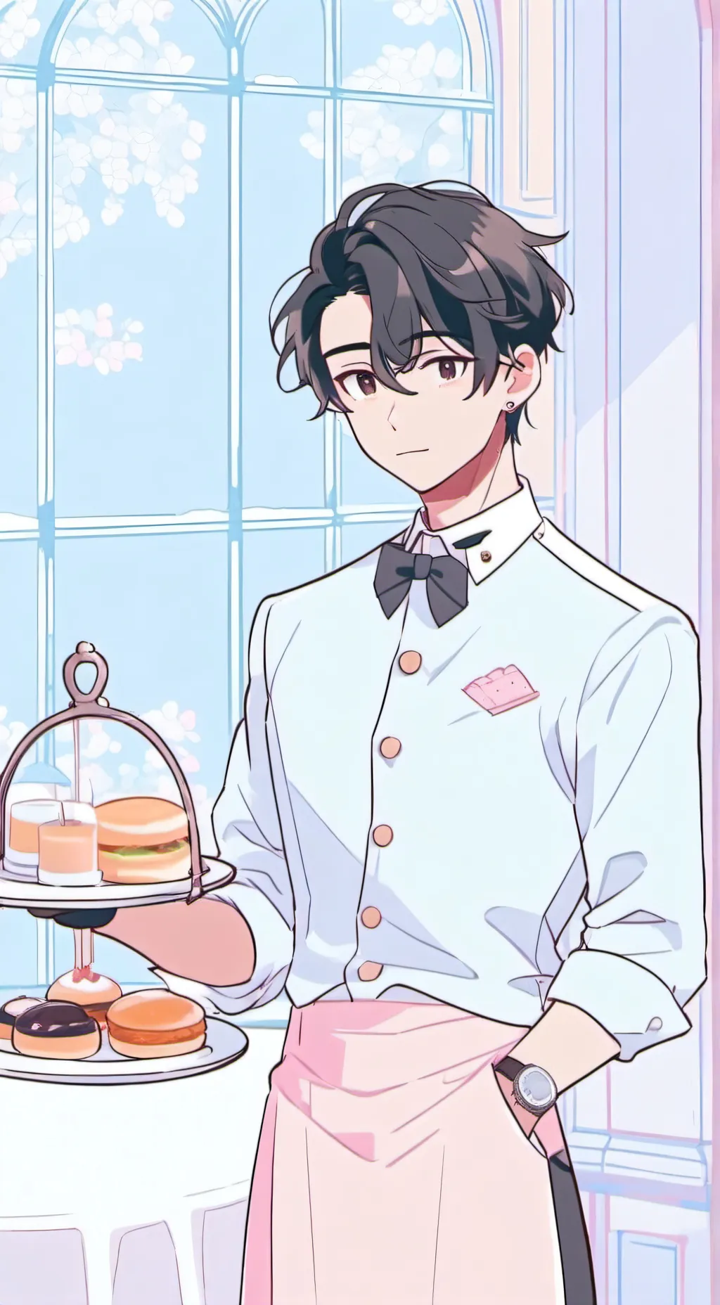 ai character: ☕️ ken sato 🍰 background
