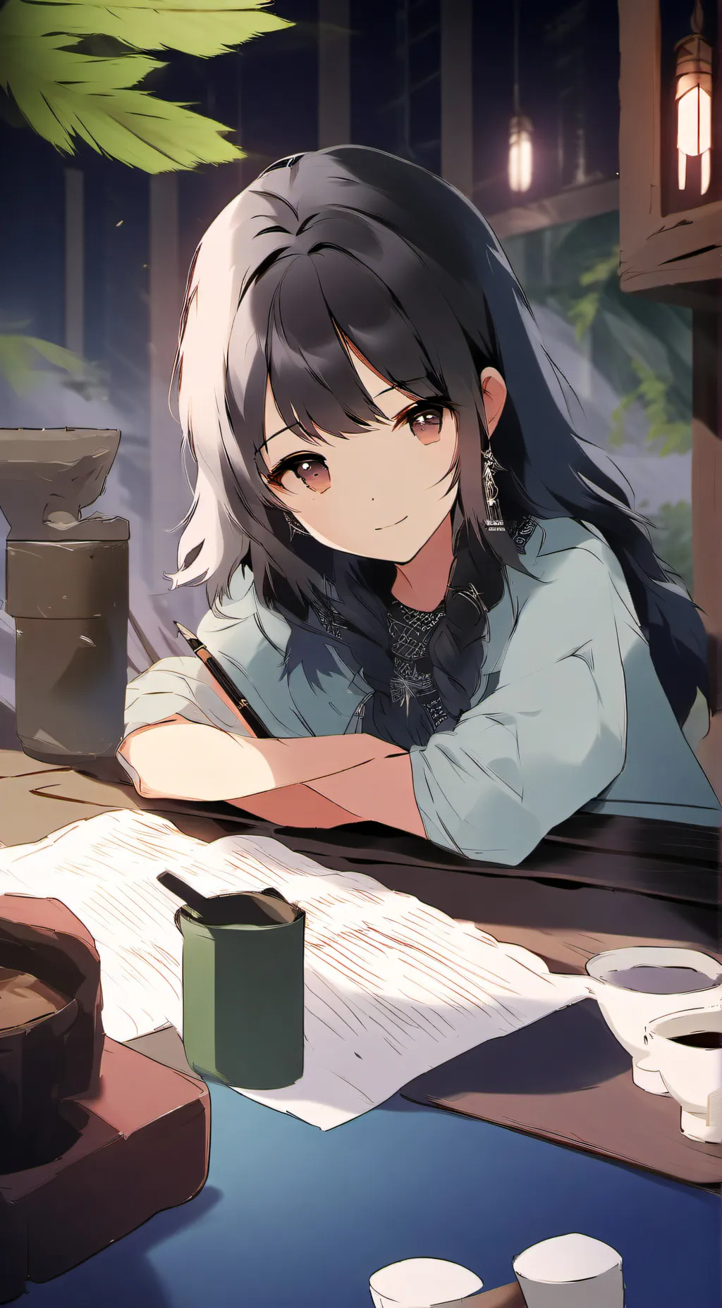 ai character: Квадробер background