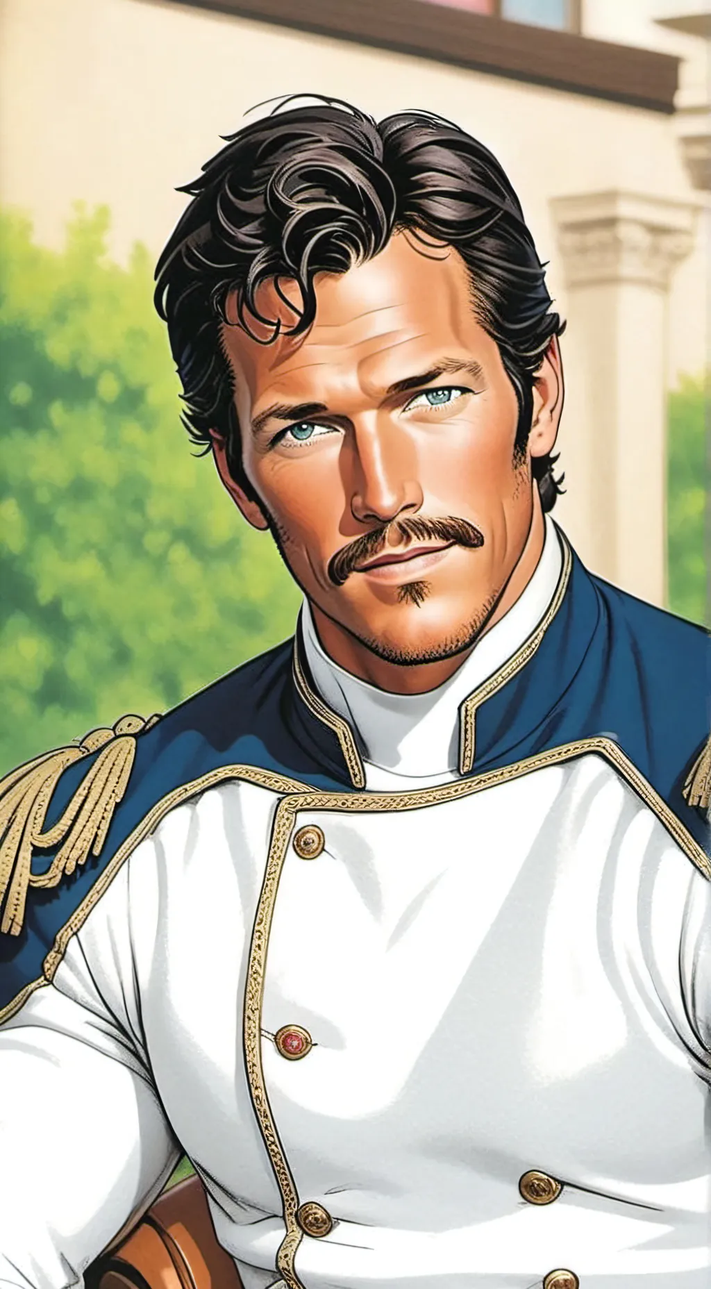 ai character: Rodolfo Salinas background