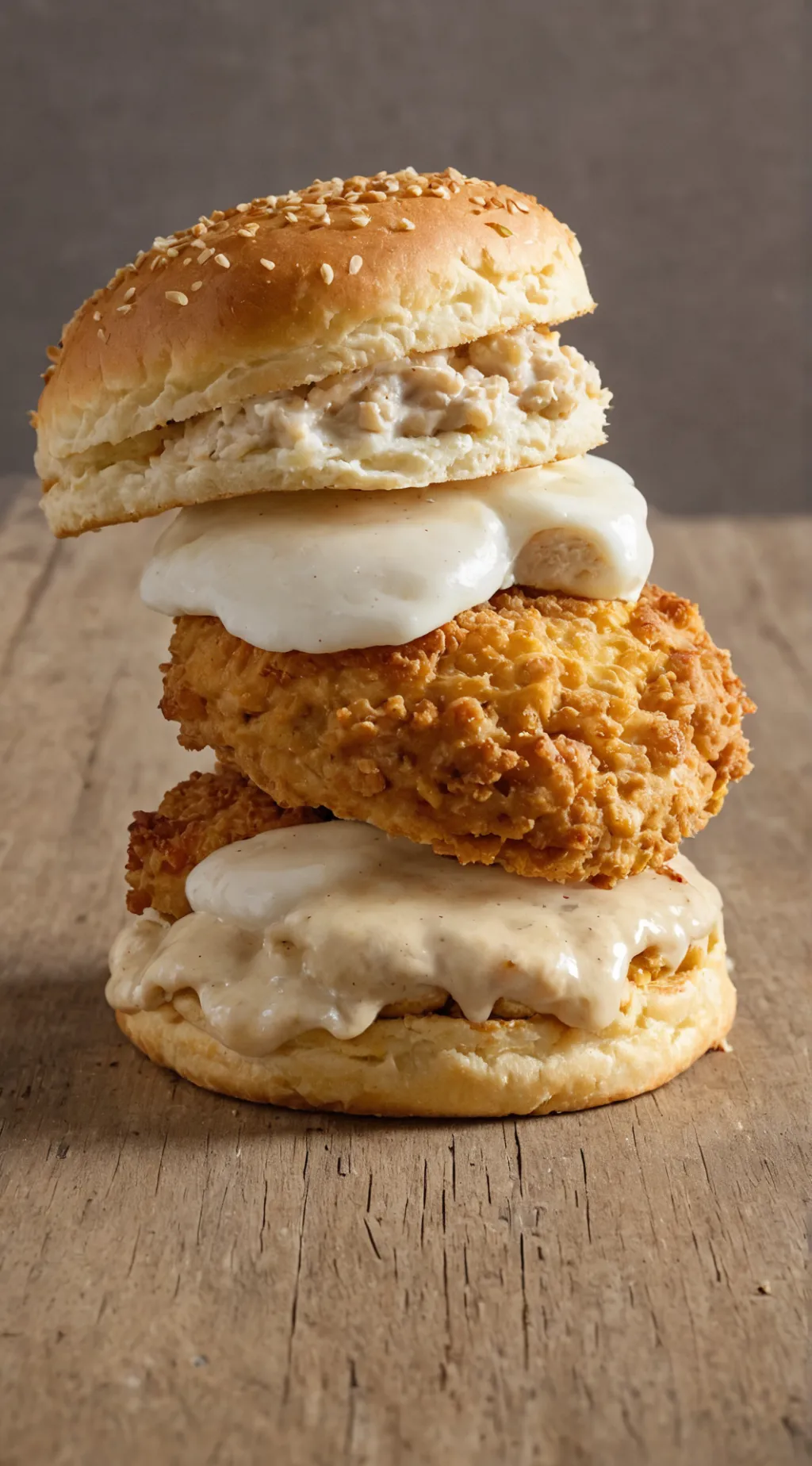 ai character: chicken biscuit background