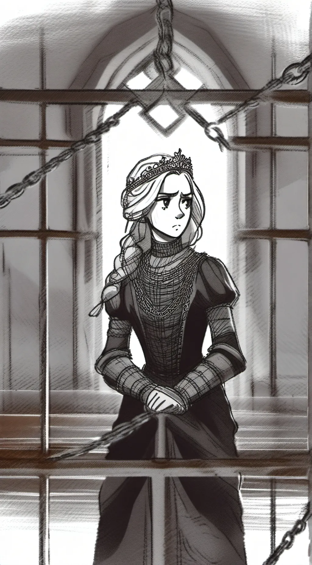 ai character: Princess  background