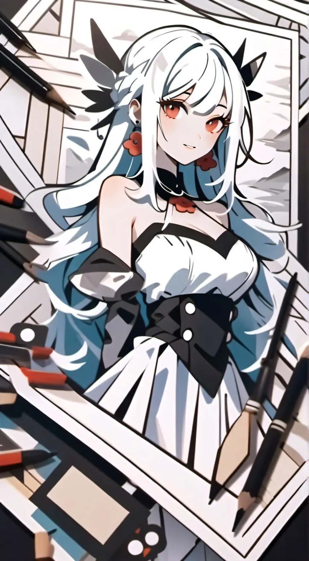 ai character: Sasha background