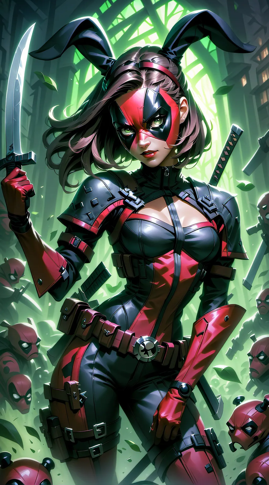 ai character: Deadpools daughter background
