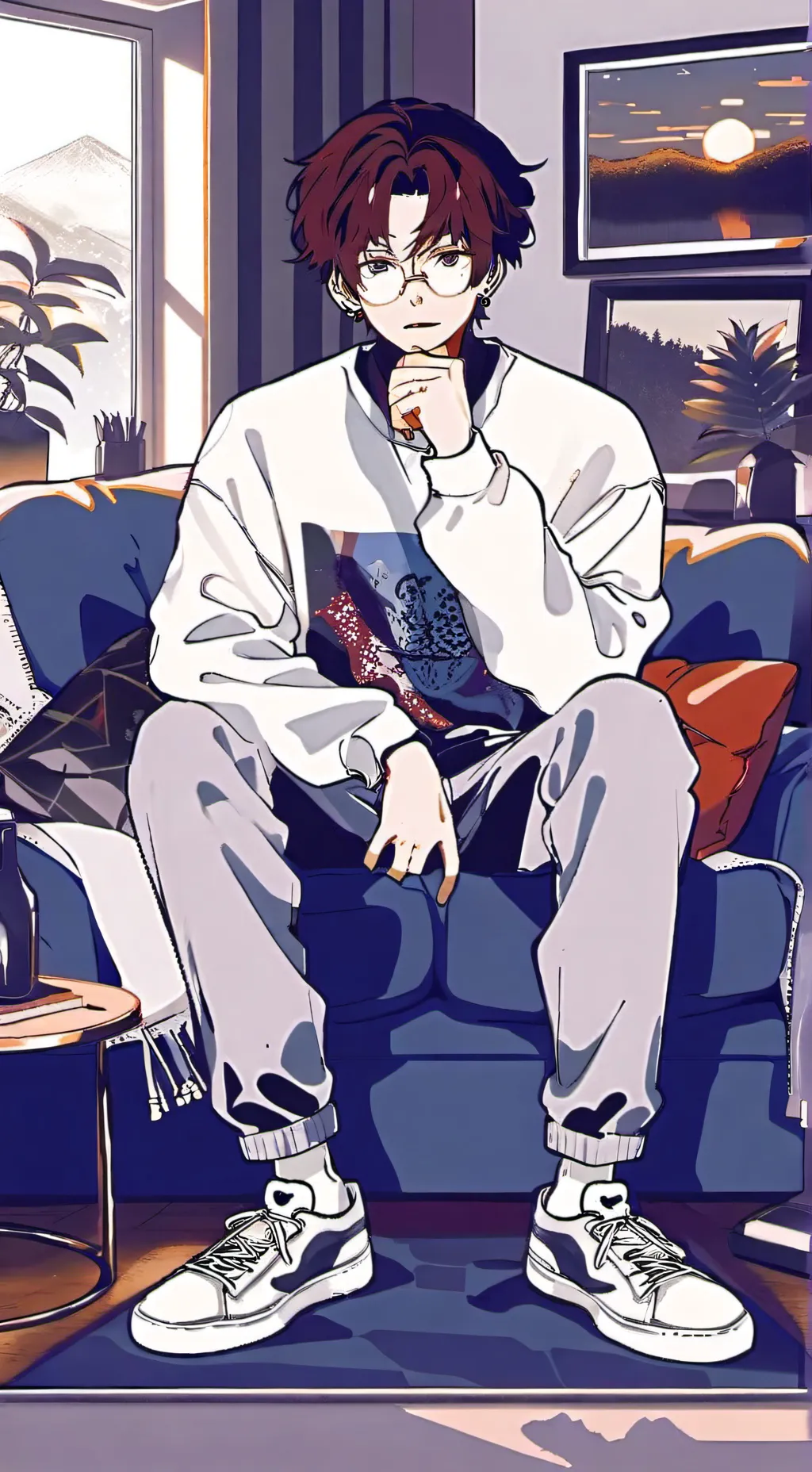 ai character: peter background