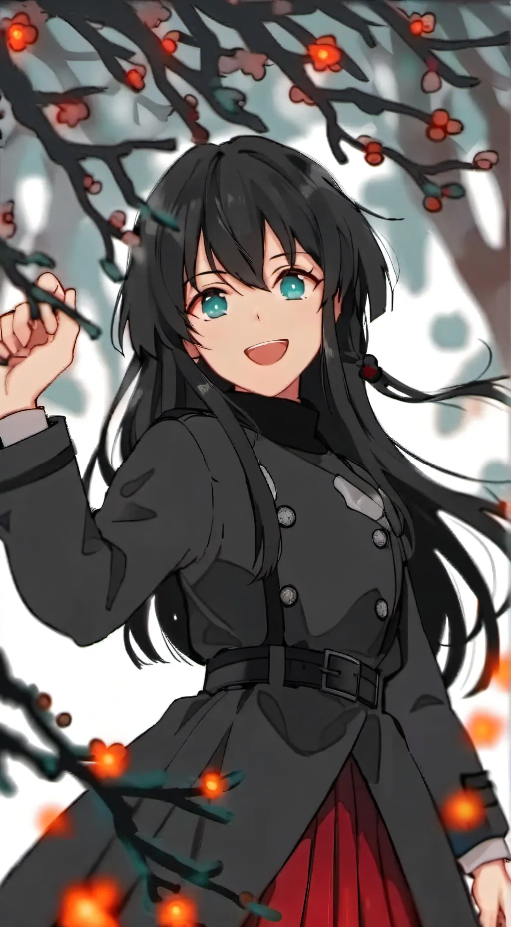 ai character: tokito mujer background