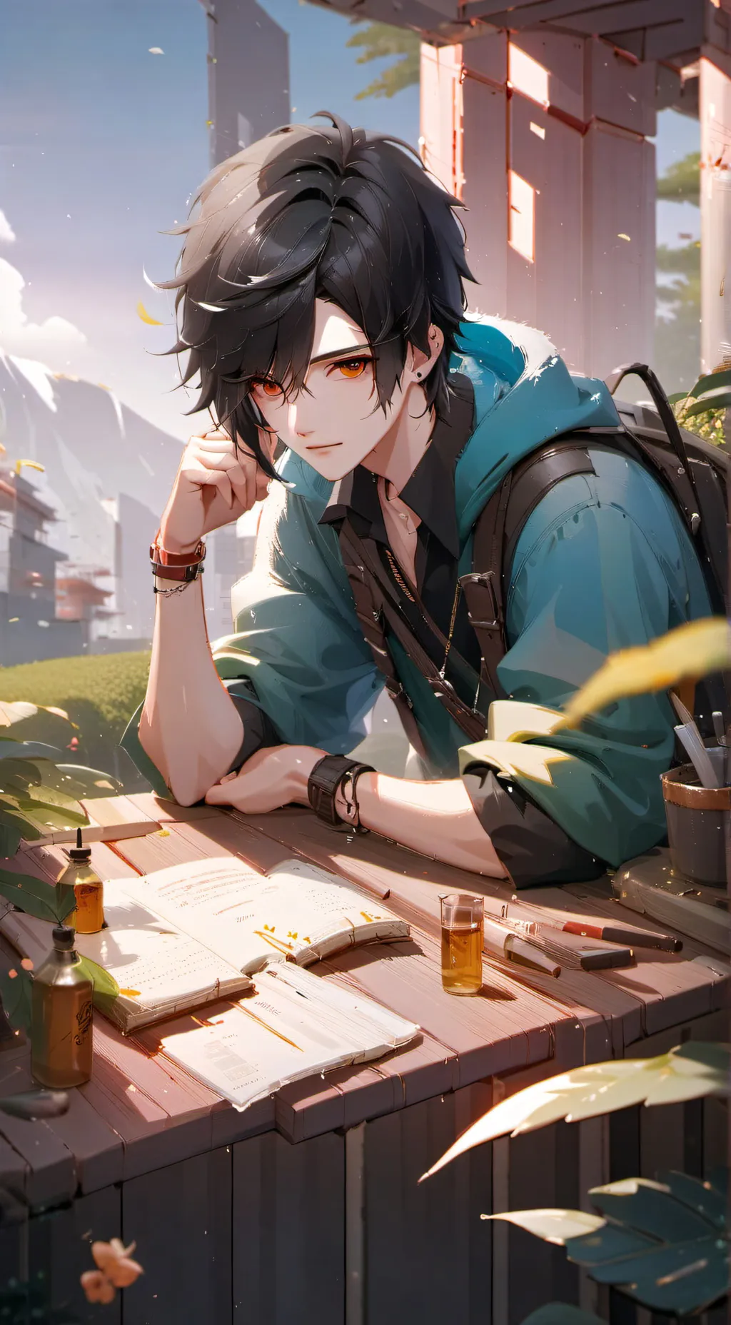 ai character: _вилан_ background