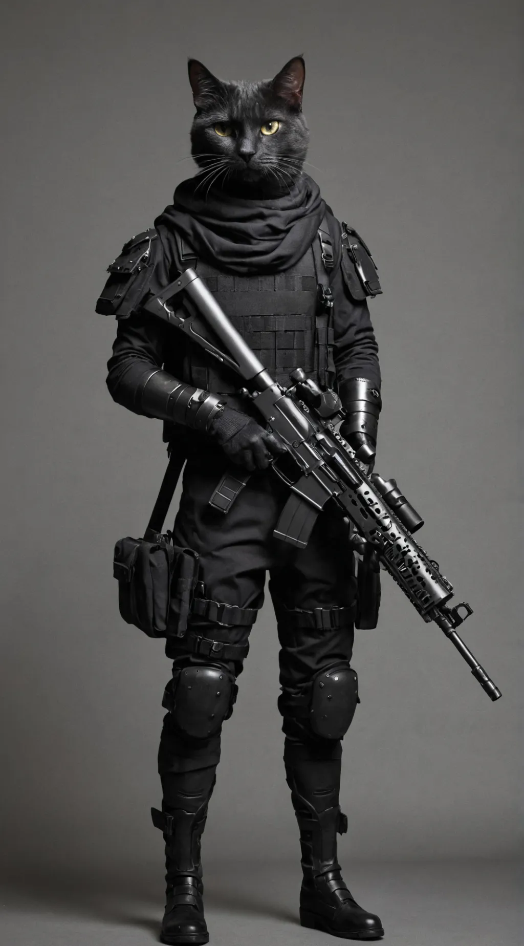 ai character: soldado de la void background