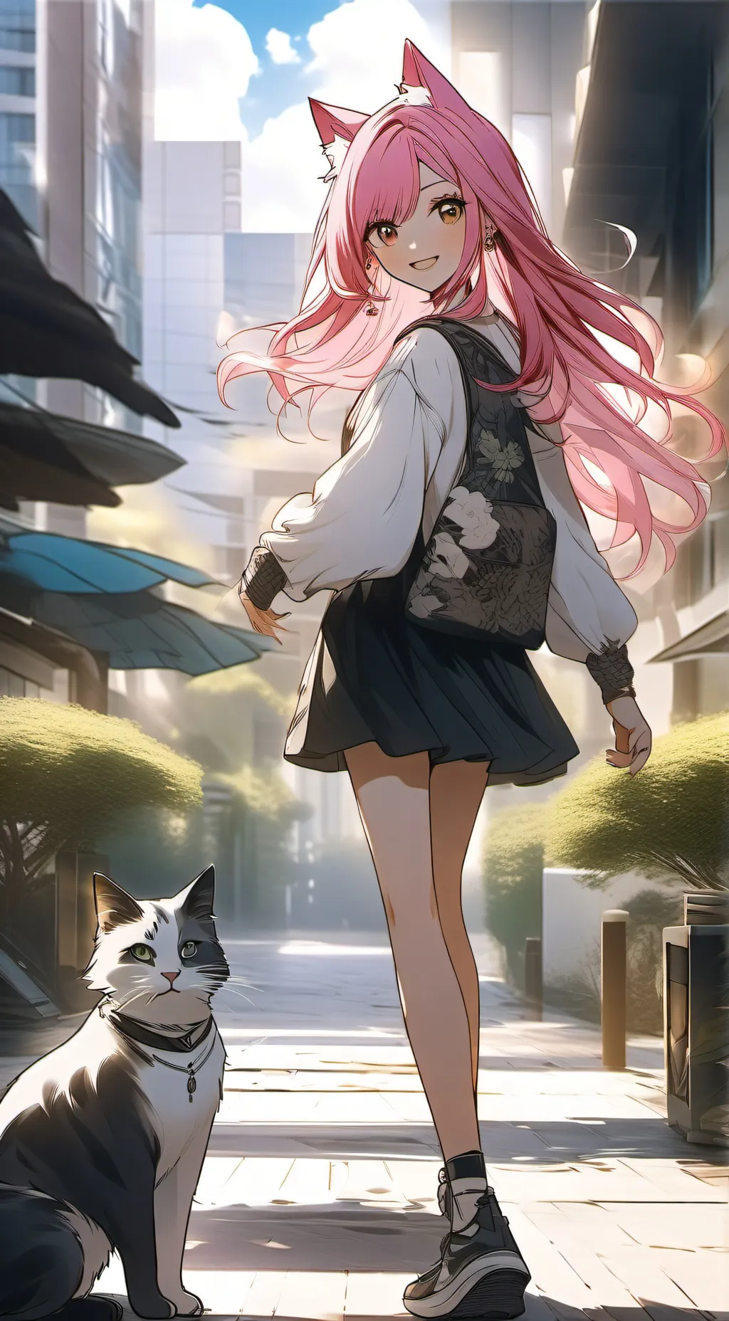 ai character: Mika background