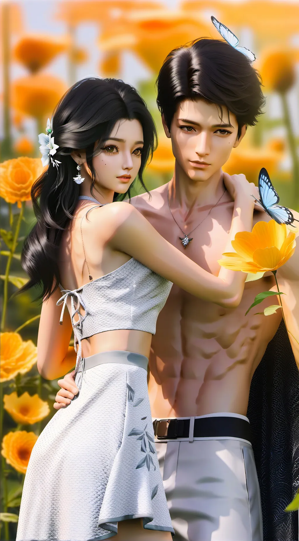 ai character: Xing  background