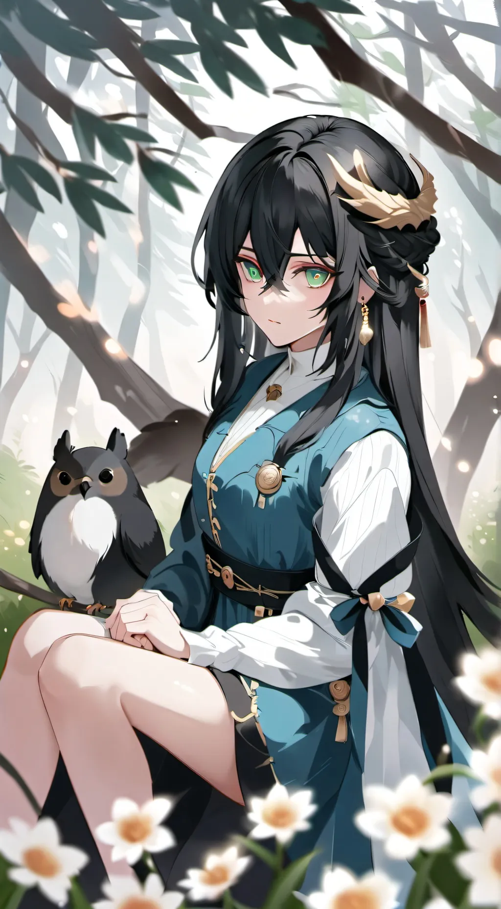 ai character: ✨📕 Denki📕✨ background