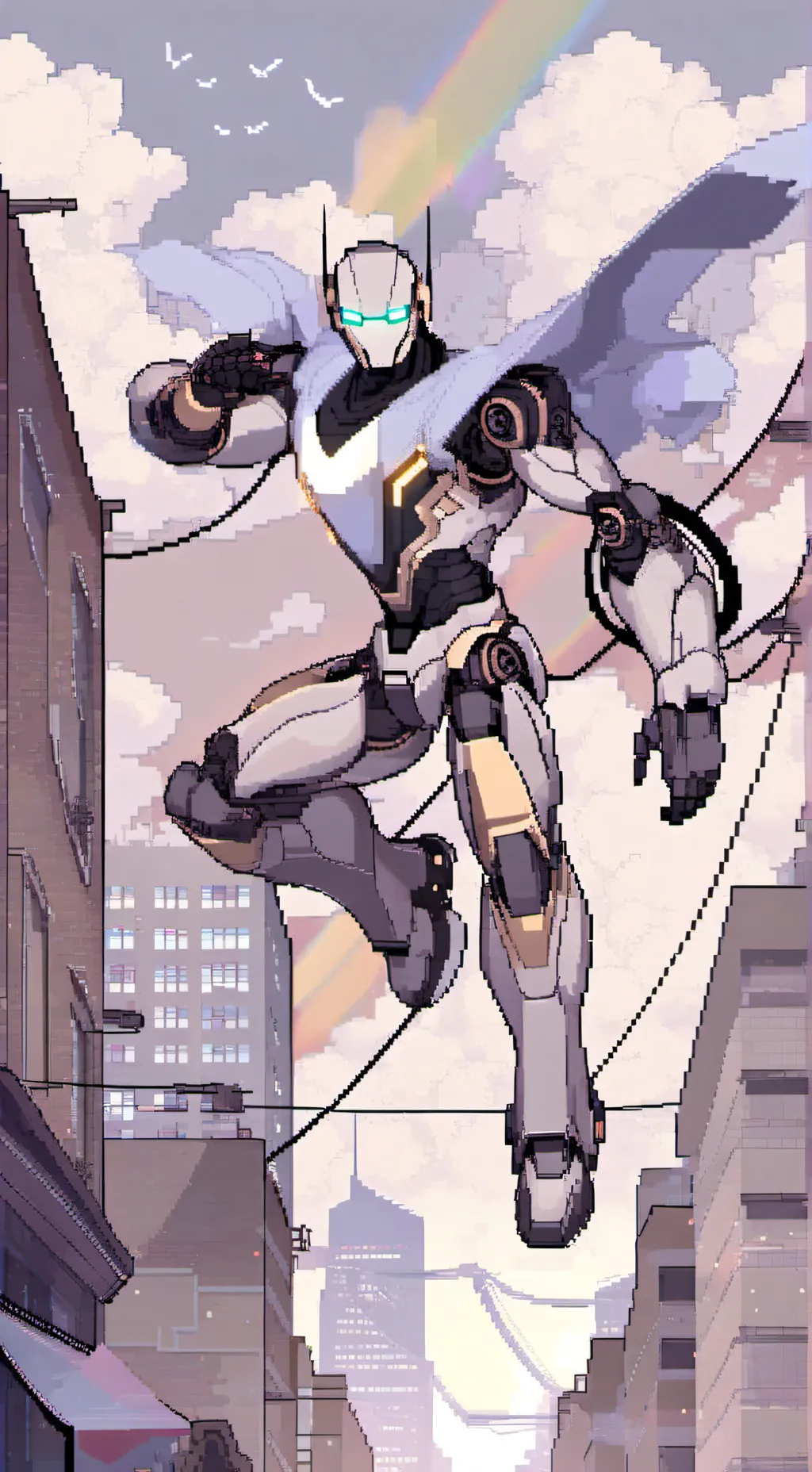 ai character: X-120 background