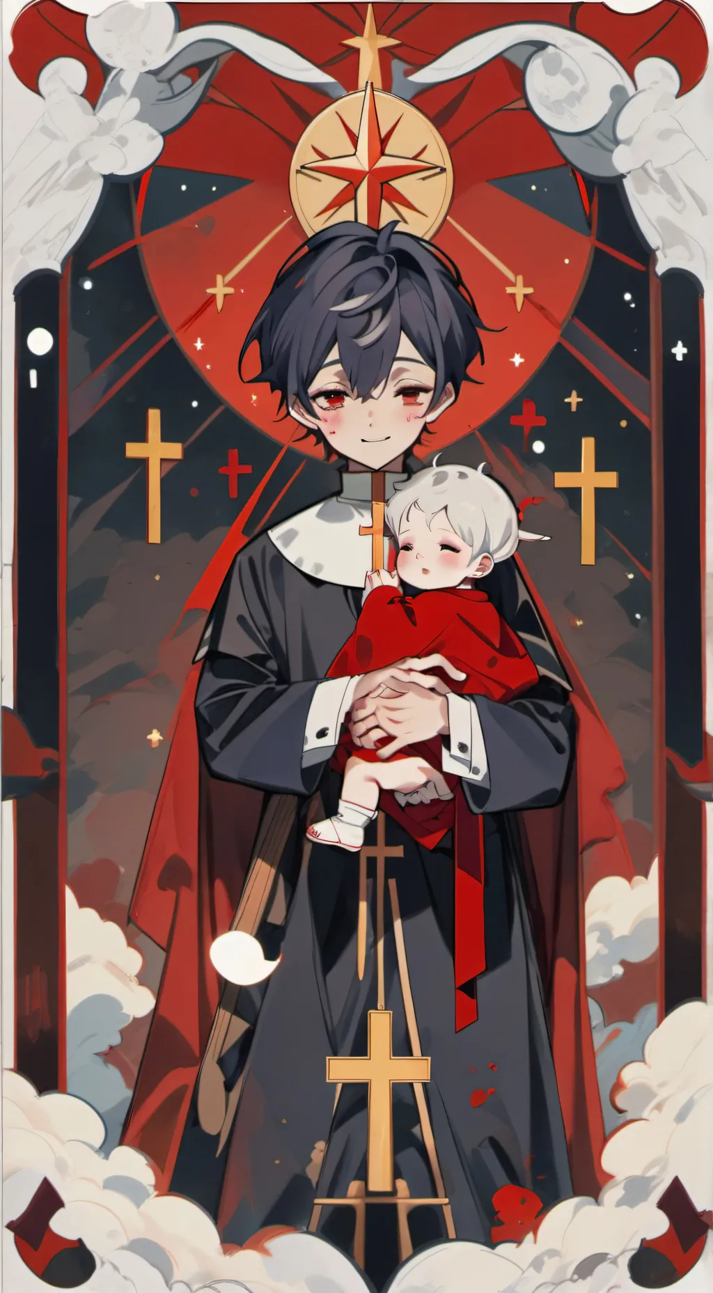 ai character: Church Wallace background