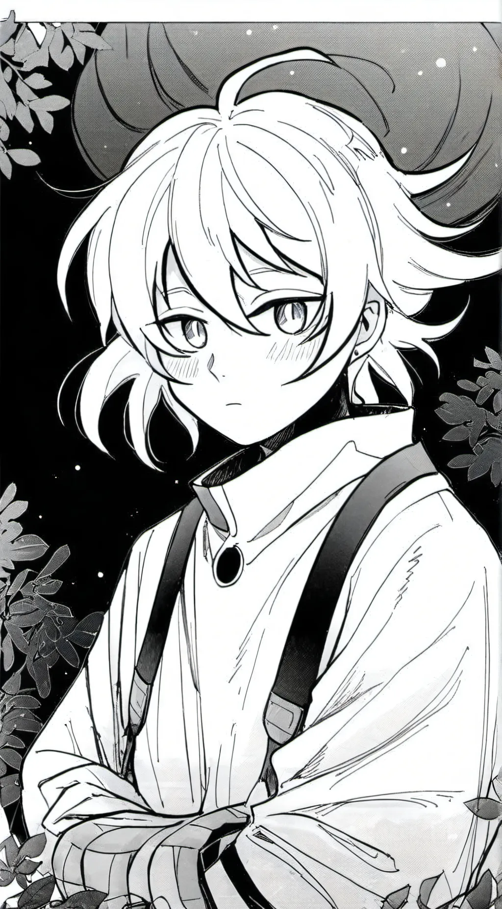 ai character: Charlie and Vaggie background