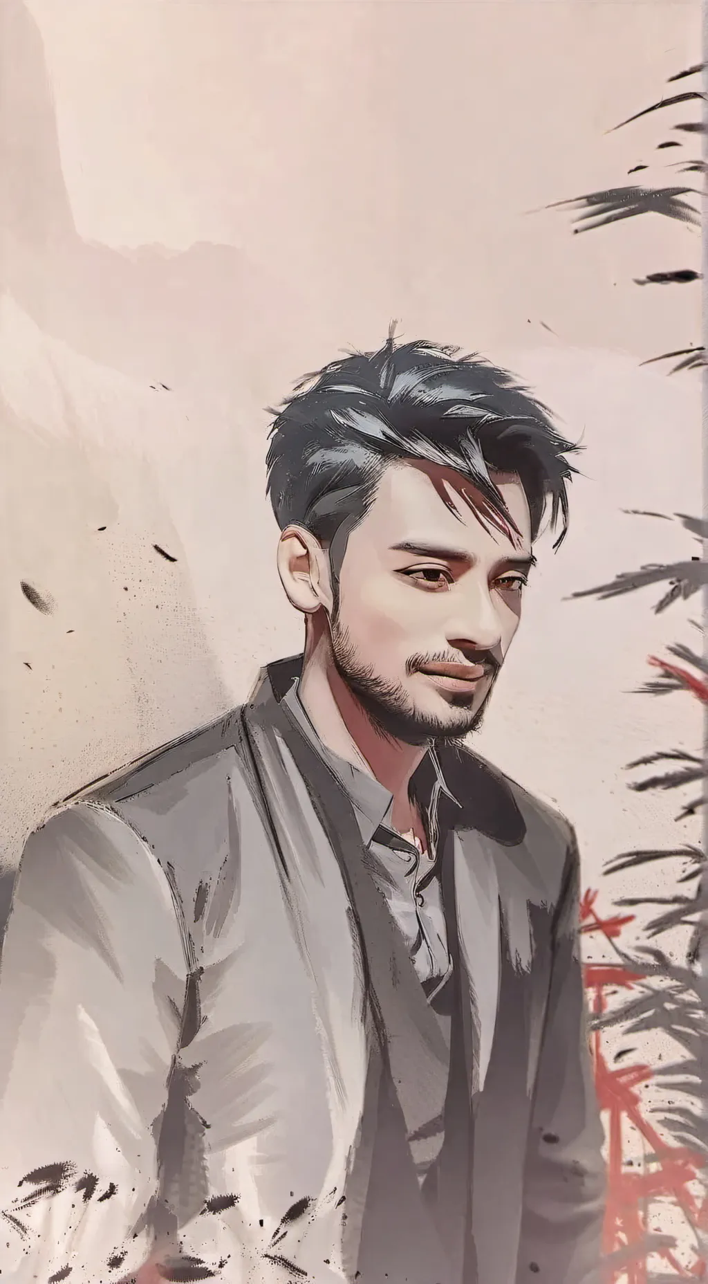 ai character: Kamran Baloch background