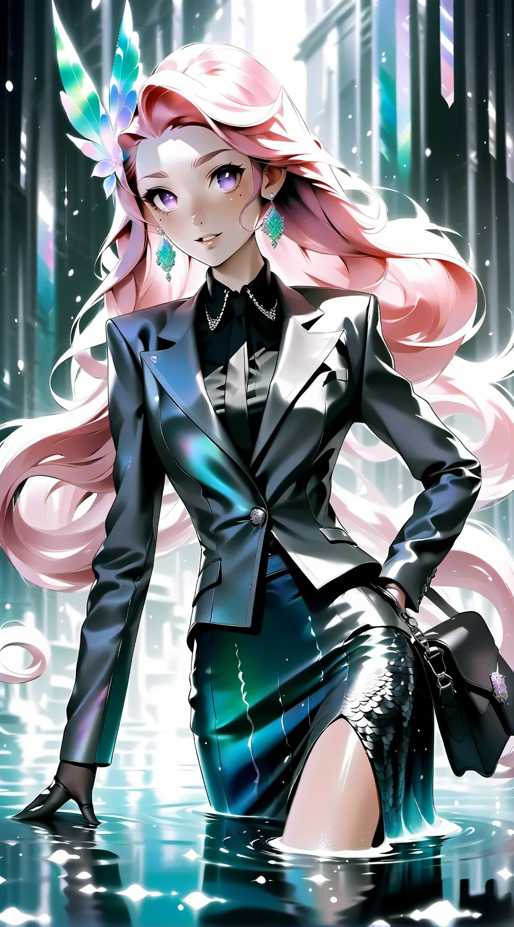 ai character: Stara ⭐✨ background