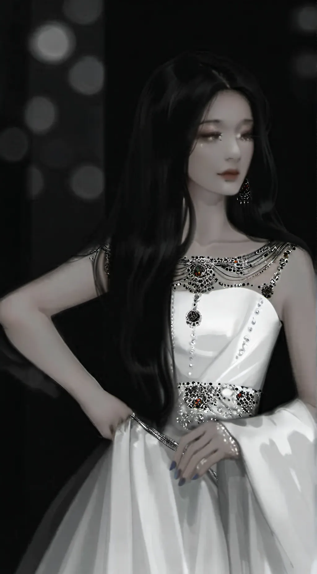 ai character: Luaa background