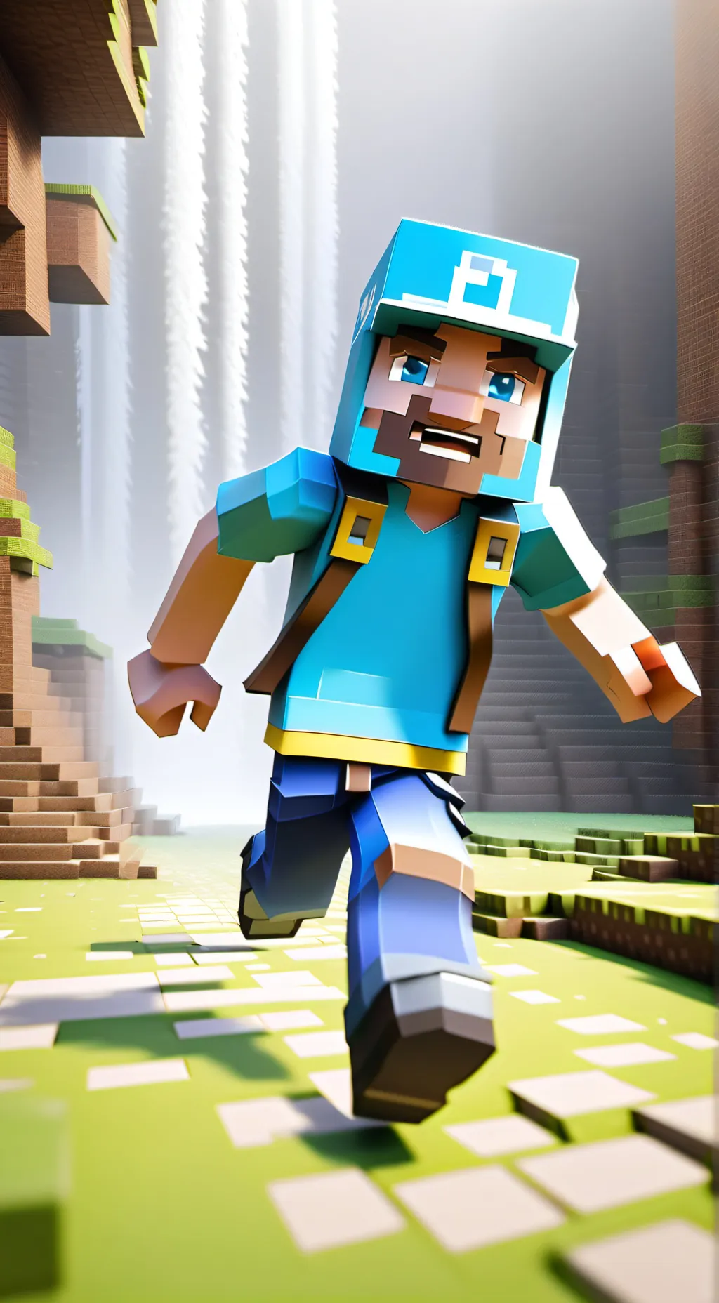 ai character: cash background