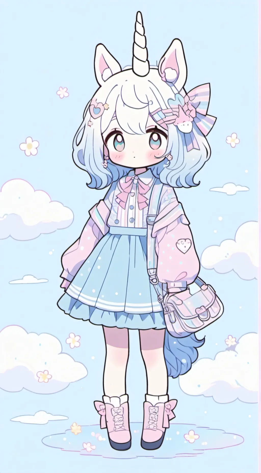 ai character: crafycorn background