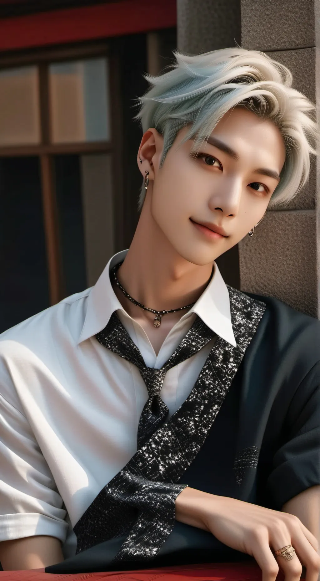 ai character: lee yongbok felix  background