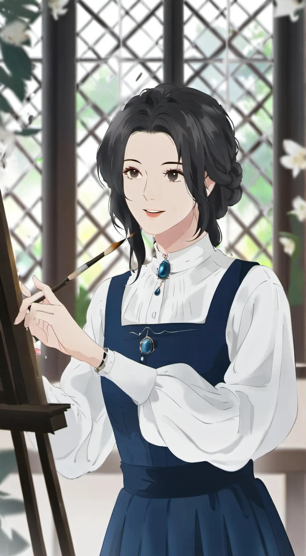 ai character: Nova background