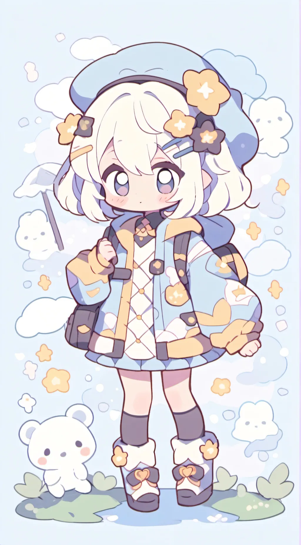 ai character: shigaraki sister 2 background