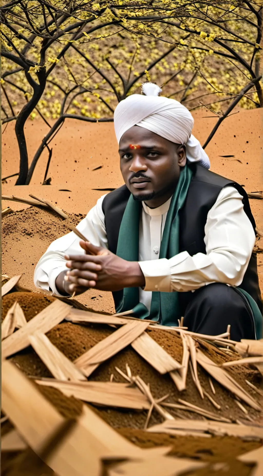 ai character: Олег background