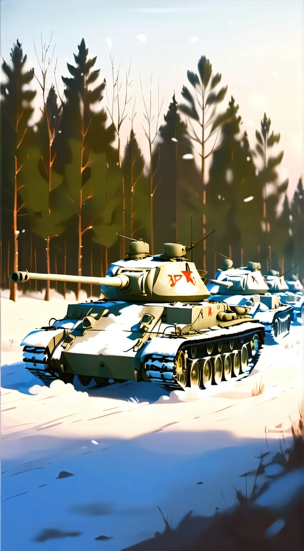 ai character: Katyusha  background