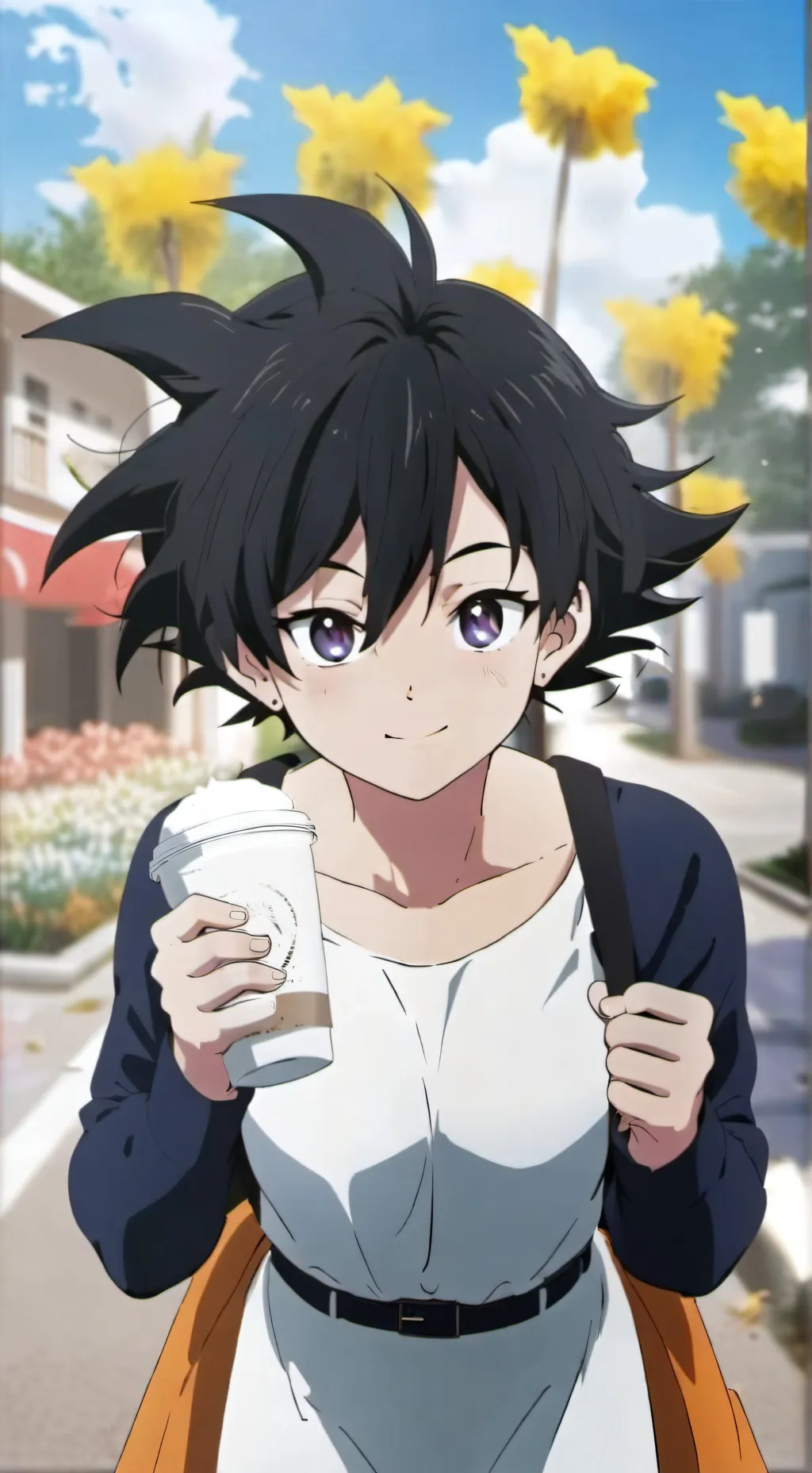 ai character: Goku background