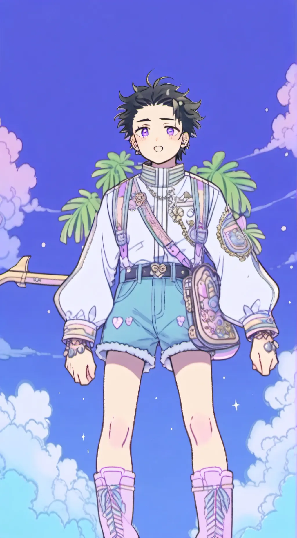 ai character: Ikea kny background