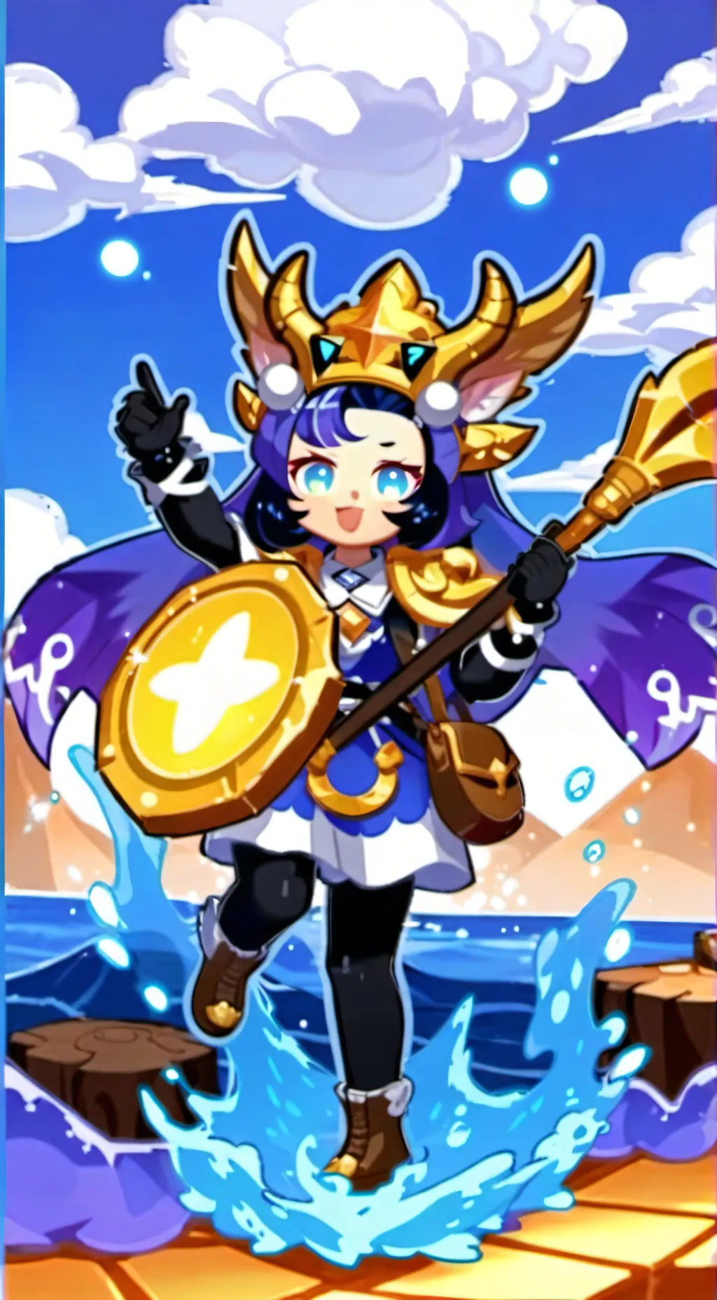 ai character: MC × SFC!! background