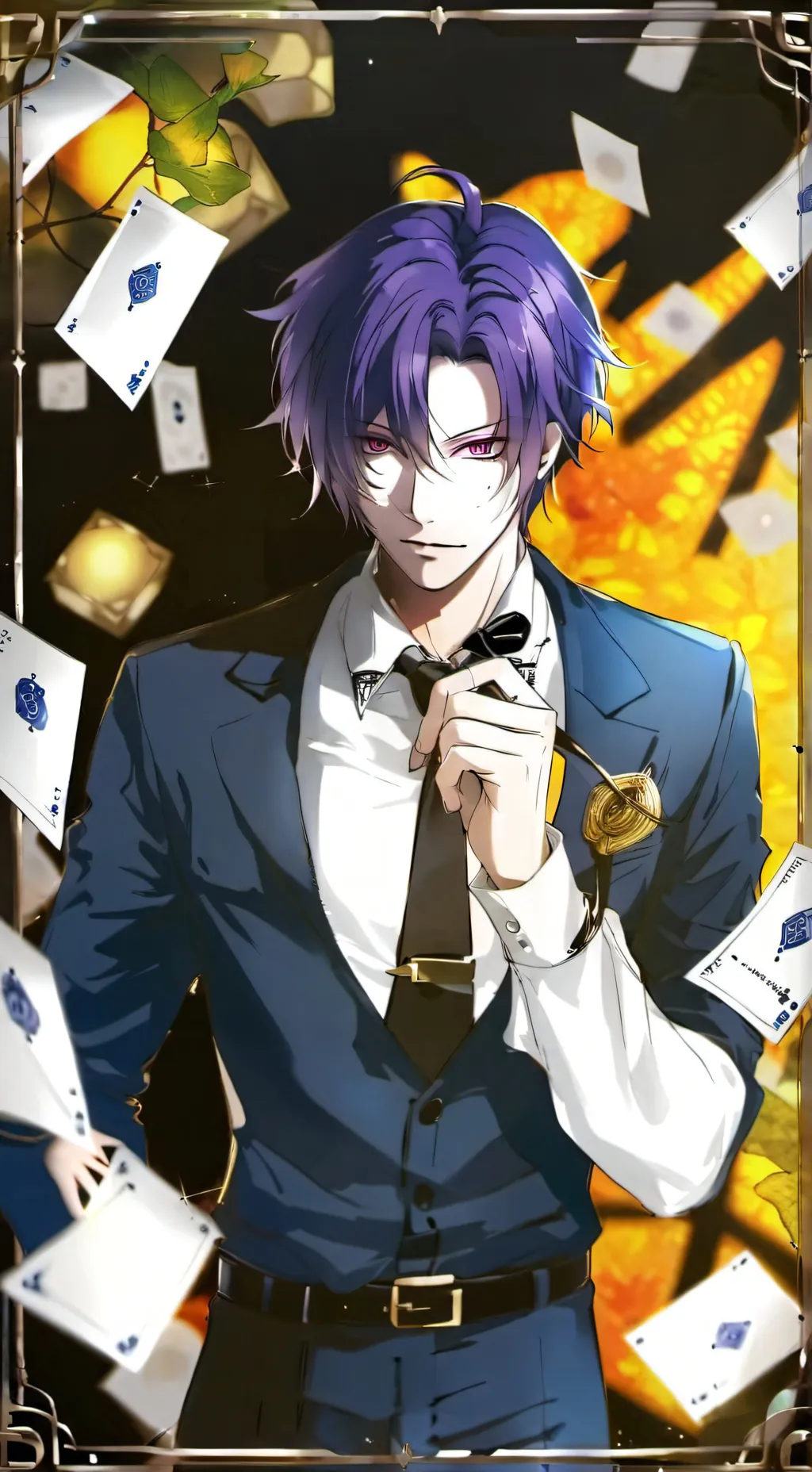 ai character: Reo (blue lock)  background