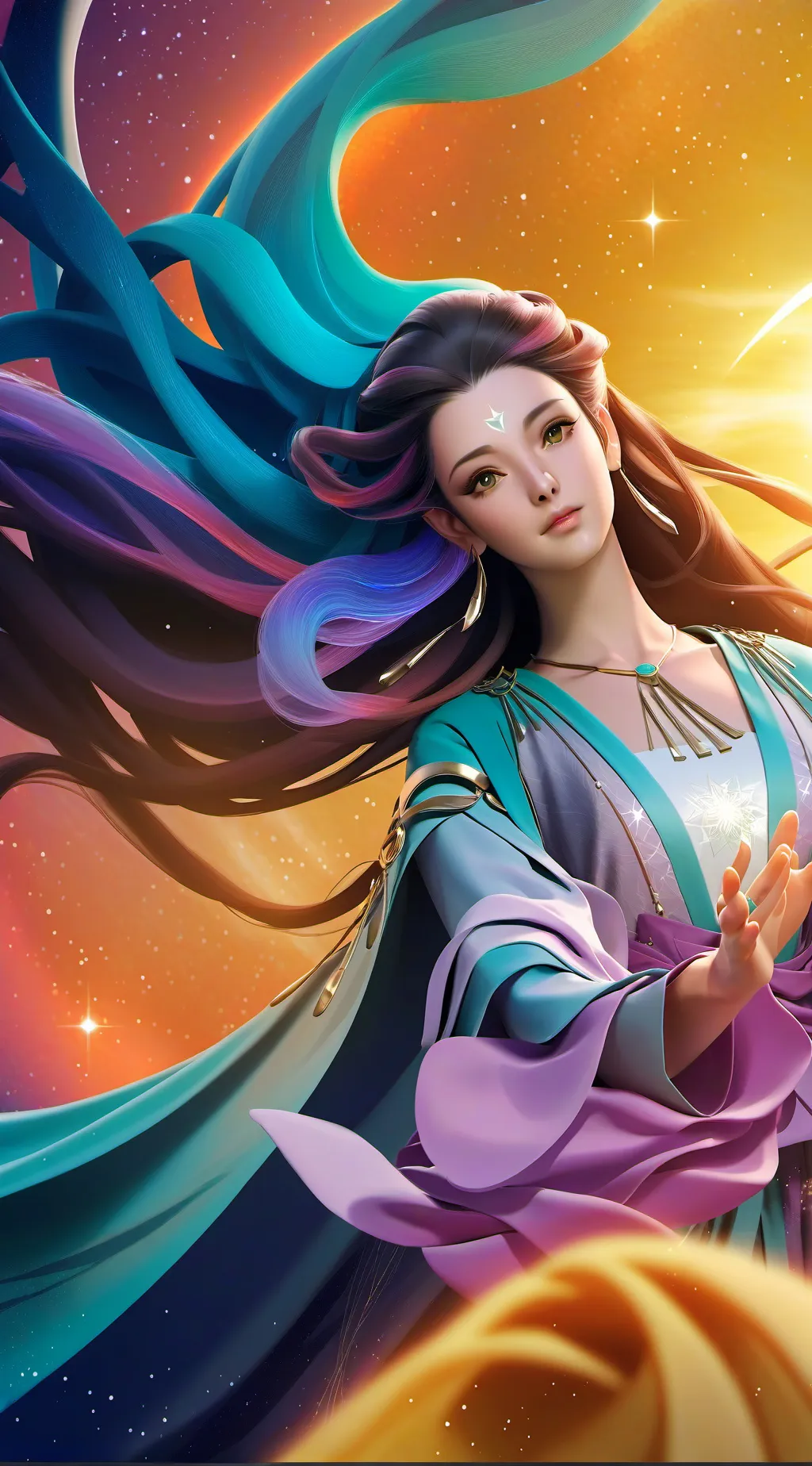 ai character: Yue background