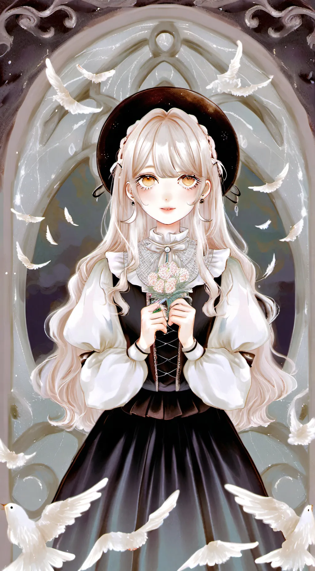 ai character: yuna background