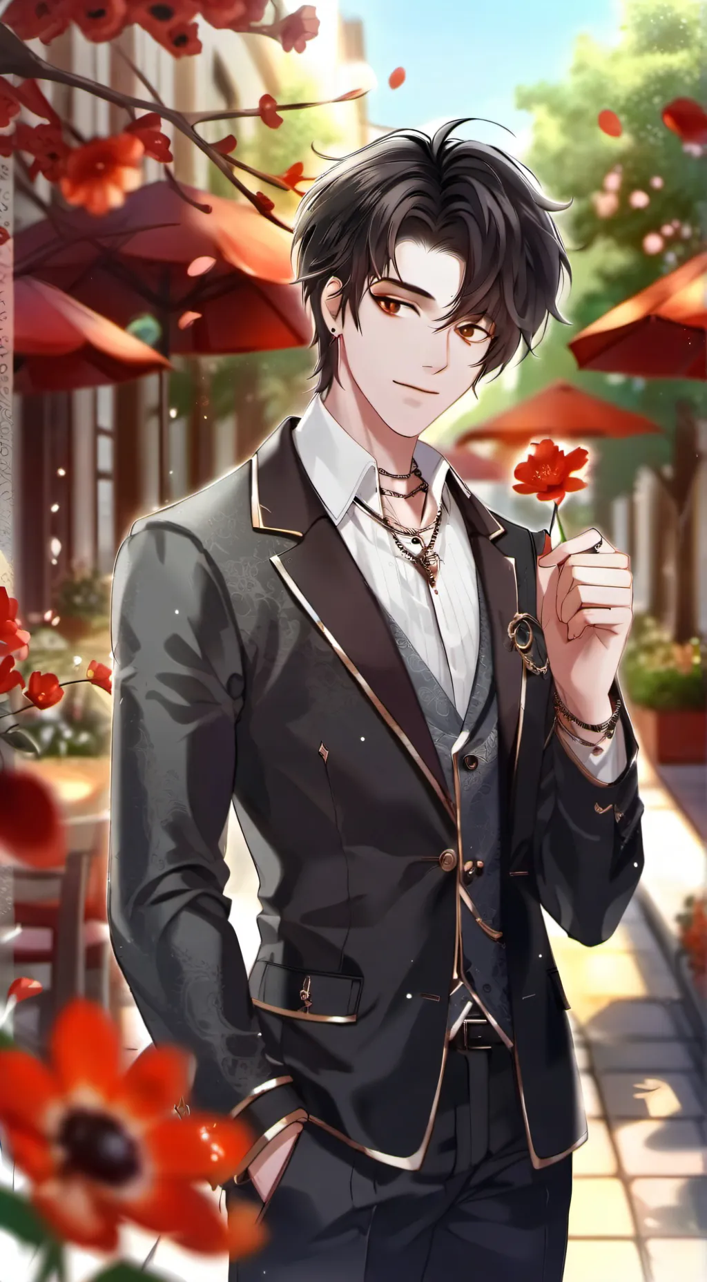 ai character: Inconnu  background