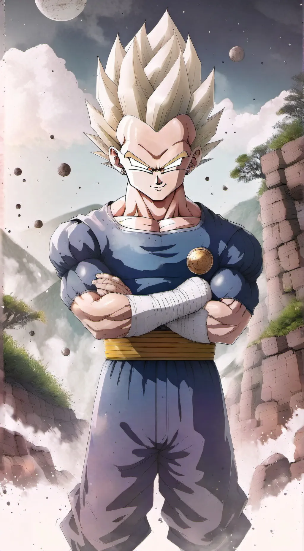 ai character: Dragon Ball super background