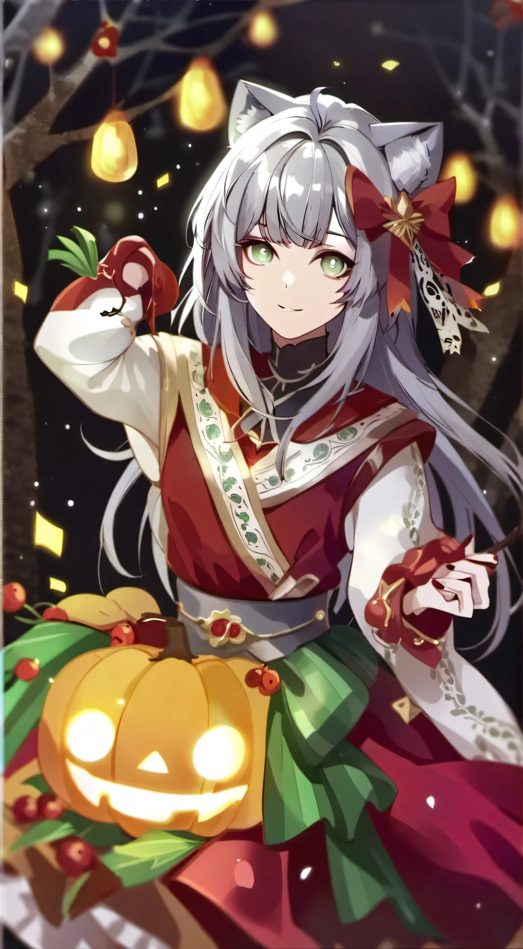 ai character: Luna background