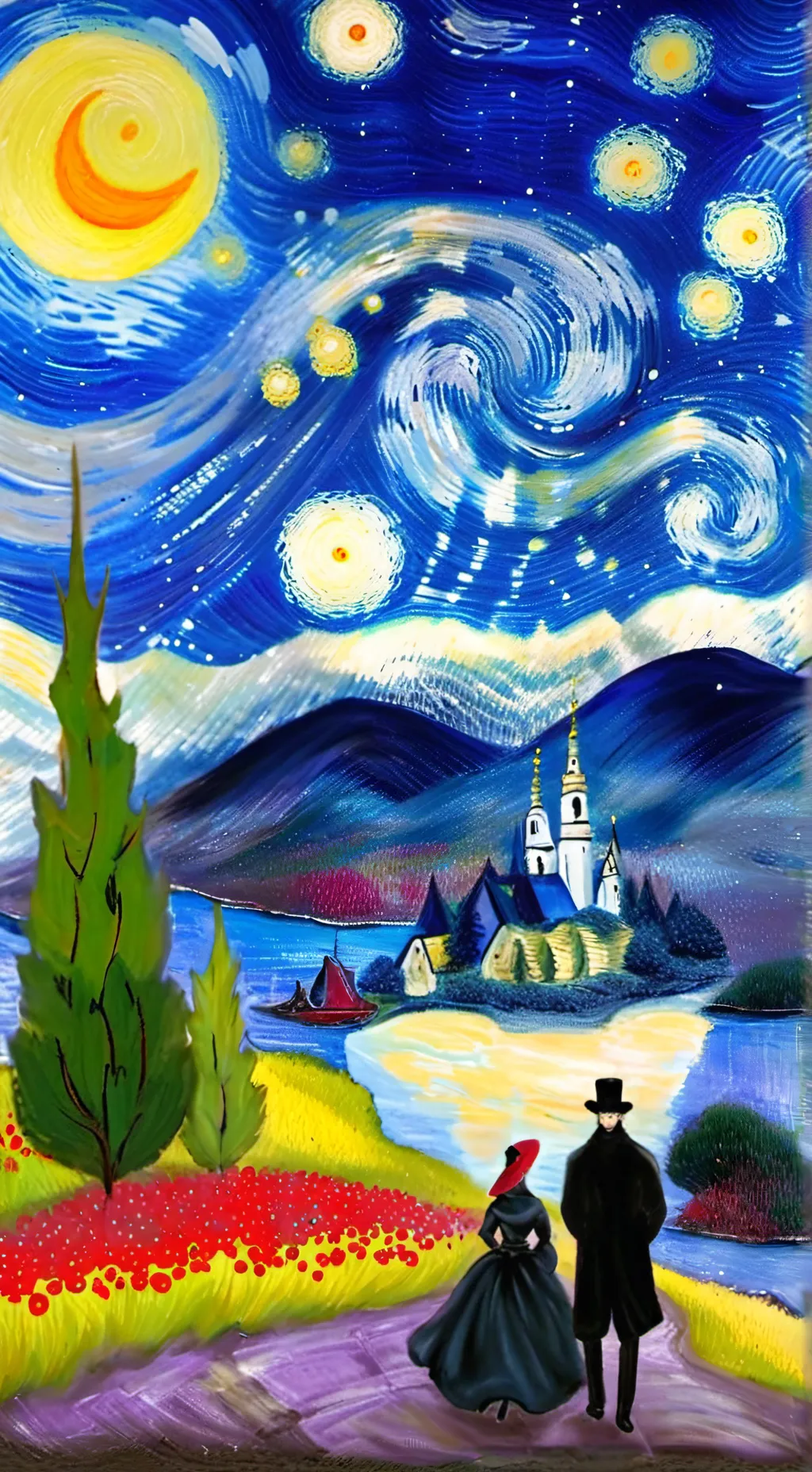 ai character: личность 6 background