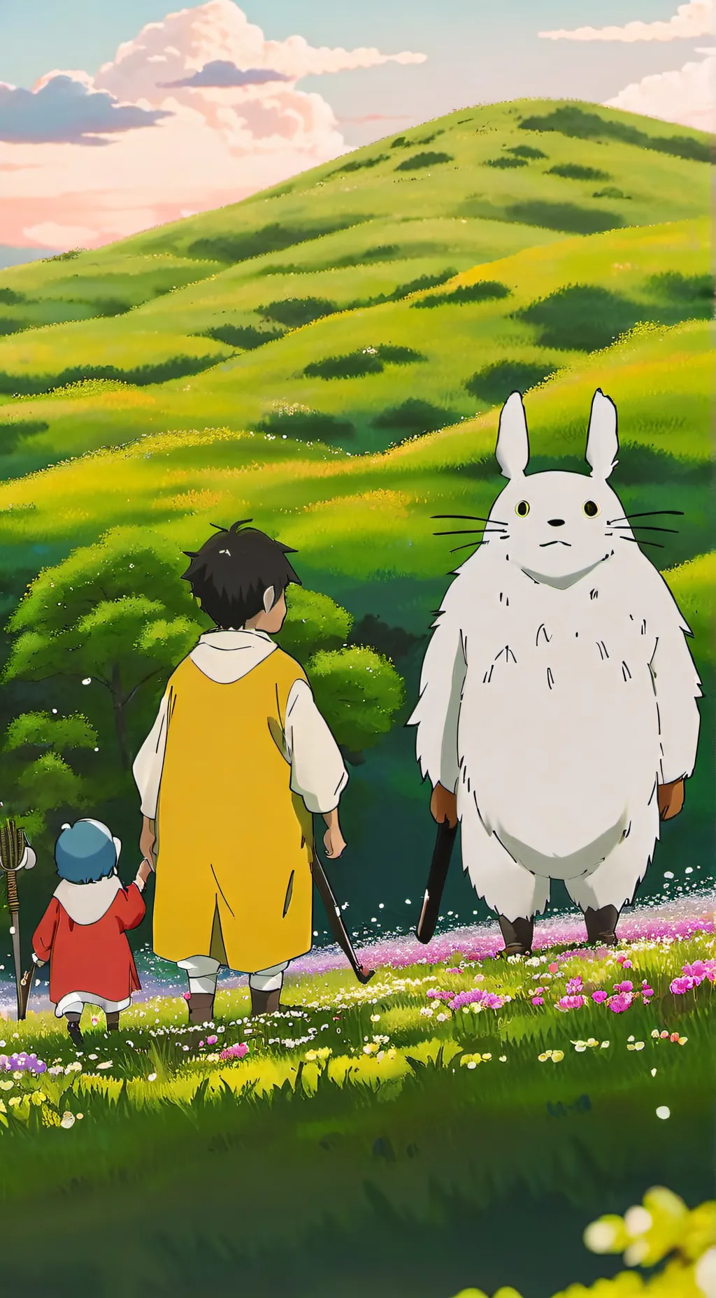 ai character: my friend  background