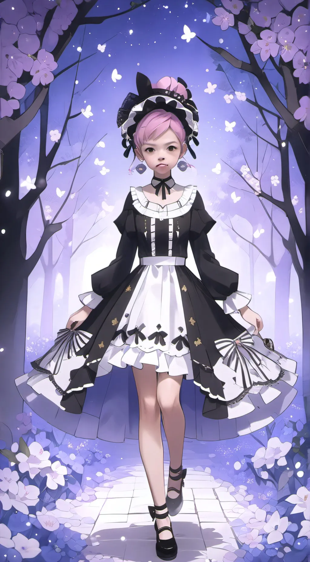 ai character: Thanos🌸 background