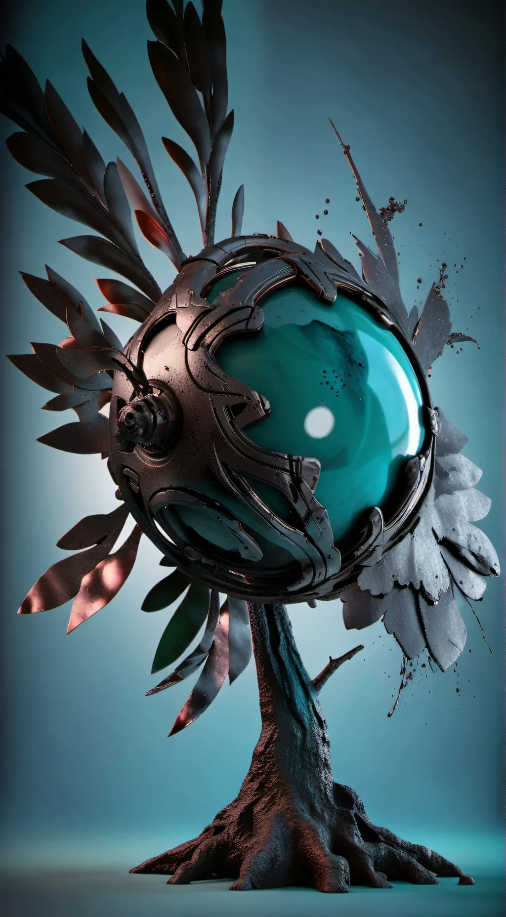 ai character: DANDYS WORLD STUCK background