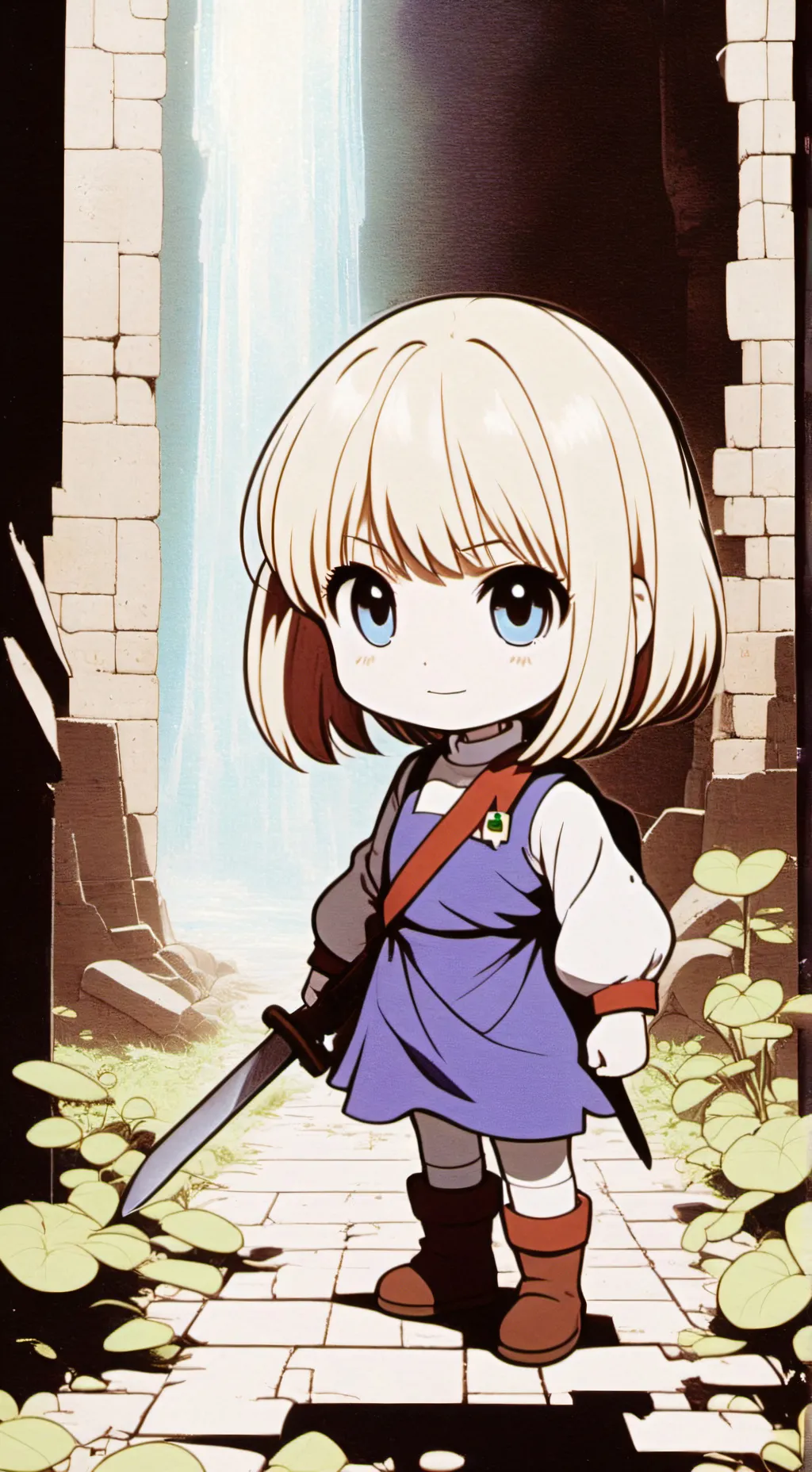 ai character: undertale background