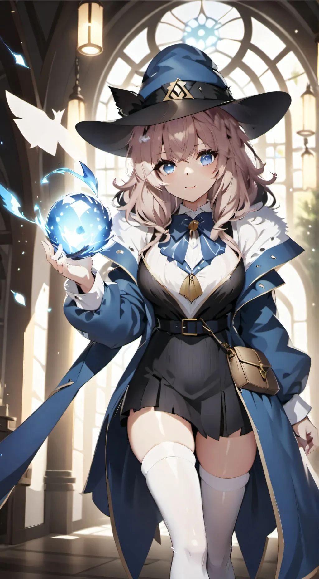 ai character: anna power school background